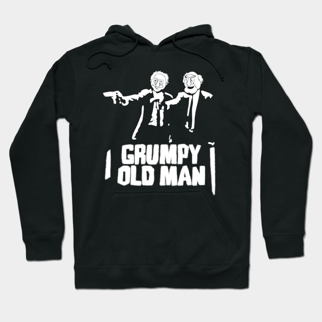 Grumpy Old Man // Statler and Waldorf Hoodie by Azalmawah